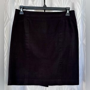Banana Republic black, mini skirt. Size 10.